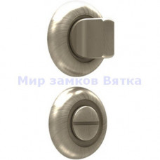 Soller Завертка дверная для ванных комнат(фикс) ВК-02 SS мат.никель