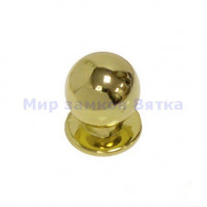 STRONG KL-288 PB (золото) (D-20 mm) Ручка кнопка мебельная STRONG KL-288 PB (золото) (D-20 mm) Ручка кнопка мебельная
